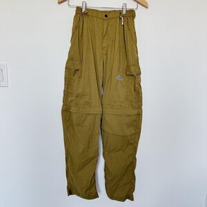 North Face Summit Series Convertible Pants Womens Large Cargo Hiking TNF-533-RG